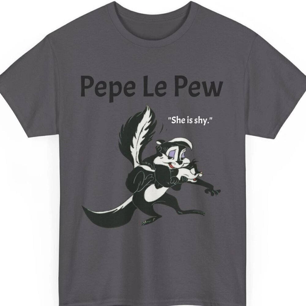Pepe Le Pew Tee - Fun Cartoon T-Shirt for Fans, Gift for Animation Lover .